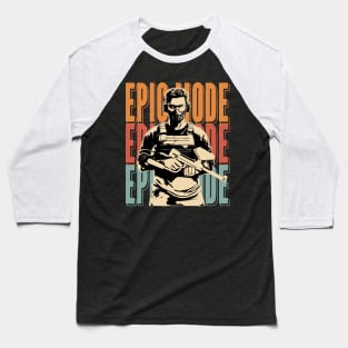 Retro Paintball, Epic mode on, Paintall Lover Gift Baseball T-Shirt